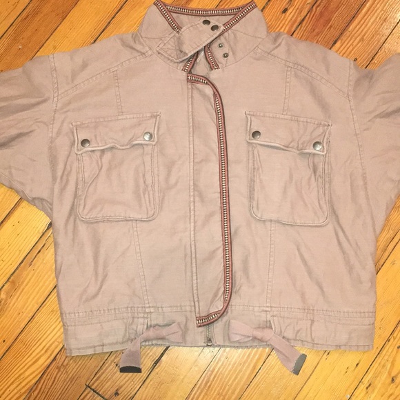 Free Oeople Flight Line Bomber Jacket M NWT - Picture 9 of 11